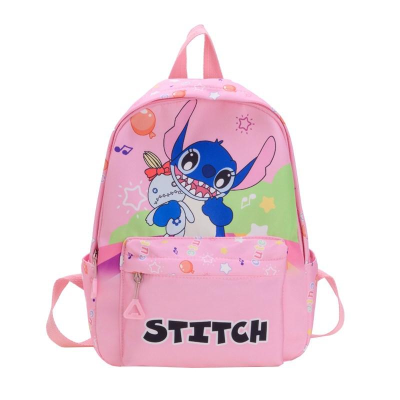 Kindergarten Baby Schoolbag Cartoon Animation Cute Printed Boys And Girls Backpack Large Capacity Children'S Backpack