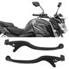 Brake Handle Lever, 2PCS Brake Handle Lever Aluminum Alloy Black Replacement for Motorcycle Moped ATV