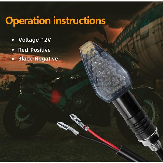 2 шт., дымовые линзы, светодиодный указатель поворота для мотоцикла, универсальный 12 В, индикаторы для мотоцикла, передние и задние поворотники, янтарная лампа