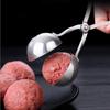 Non Stick Stainless Steel Stuffed Meatball Clip Maker Mold Cooking Kitchen Tool