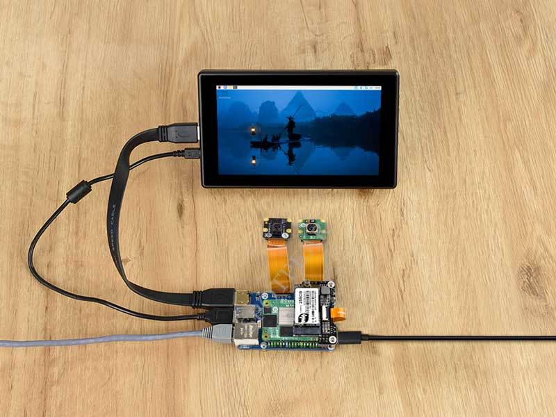 Raspberry Pi CM5 Вычислительный модуль 5 IO Базовая плата A