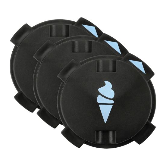 1/2/3/4 шт. Пылезащитная герметичная крышка подходит для мороженицы Ninja NC701 Сохраняет мороженое чистым Легко устанавливается Пылезащитная крышка для машины с узорами для мороженого