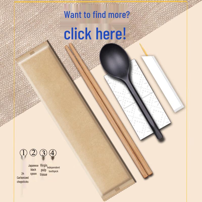 COFLYEE Disposable Takeout Tableware Set