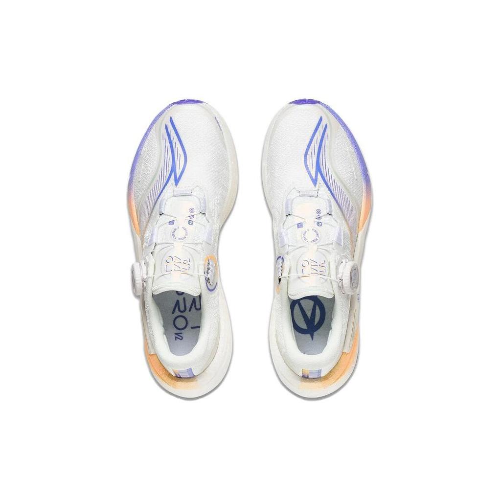 Li Ning Furious Rider 7.0 PRO V2 Повседневные износостойкие низкие кроссовки для бега Женские Слоновая кость ARZT010-1