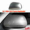 Для Toyota Highlander 2008-2013 2 шт. Накладка на крышку зеркала заднего вида бокового крыла двери автомобиля с правой и левой стороны ABS