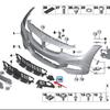 BMW 3 Series F34GT Front Bumper Grille Baffles (51118057199, 51118057200)