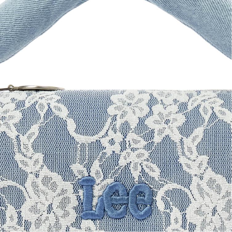 New Lee Fabric Handbag, Shoulder Bag, Crossbody Bag Large Size Women's Blue LE250038L-501