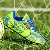 Модные зеленые мужские футбольные бутсы для мальчиков, противоскользящие футбольные бутсы с низкой лодыжкой, мужские спортивные кроссовки на открытом воздухе, футбол
