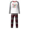 Christmas Day Prints Family Matching Long Sleeve Tops+Pants Set Family Matching Sets