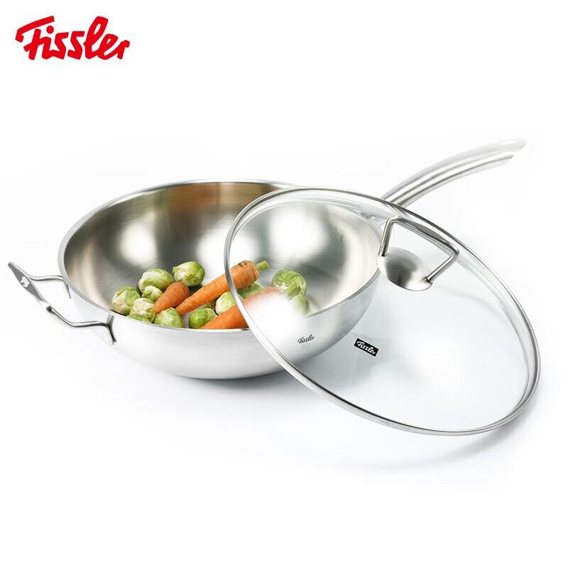 Fissler Rex 30cm Stainless Steel Wok