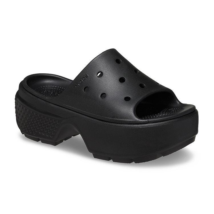 Crocs Женские сандалии Stomp Slide Черные 209346-001