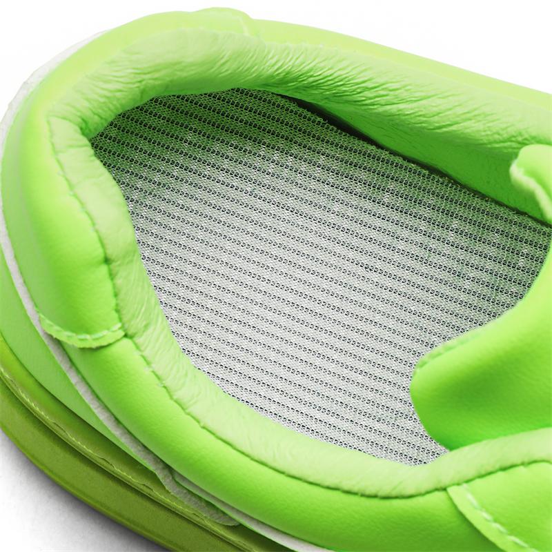 Мужская спортивная обувь Белые кеды для скейтборда Студенческая мода Обувь на платформе Увеличение роста Зеленые кроссовки для бега Большой размер