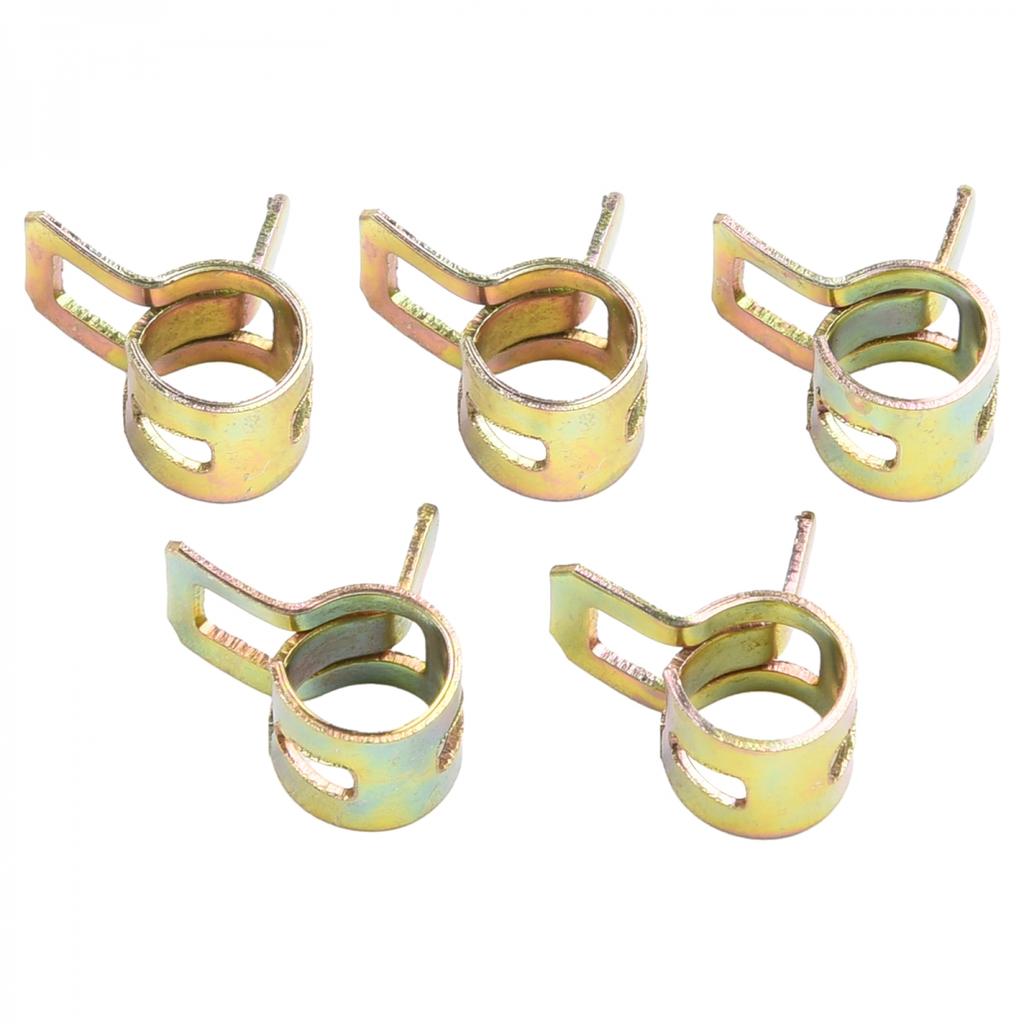 Пружинные зажимы для водопроводных труб, упаковка из 10 шт., равномерно распределяют давление