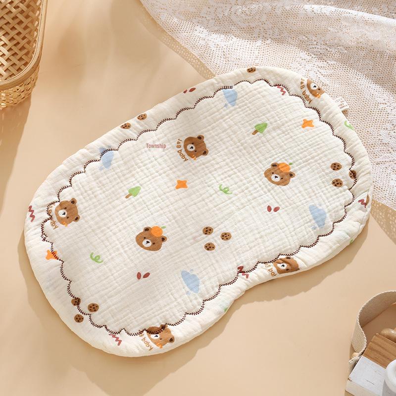 Newborn Baby Cloud Pillow - Anti-Spit-Up Headrest and Towel Pillow