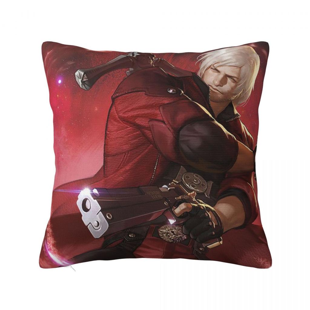 Modern Hazbin Alastor Buddy Cartoon Anime Pillowcase Cushion Comfort Throw Pillow Sofa Cushions Used for Home Living Room
