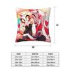 Charlie And Vaggie Valentines Hazbin Hotels 2 Pcs Square Pillowcase Pillow Cover Cushion Decor Comfort Throw Pillow For Home