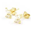 Les Trésors De Lily [G2023] - White Gold Plated 'Butterflies of Charm' Earrings