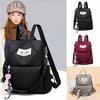 NEW, Women's, Anti-theft, Backpack, Fashion, Simple, Solid Color, School Bag, Oxford Cloth, Shoulder Bag