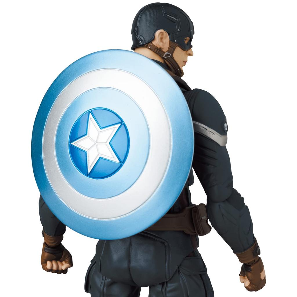 MAFEX CAPTAIN AMERICA Капитан Америка Костюм-невидимка Высота 160 мм Окрашенная фигурка № 202 приблизительно. Немасштабируемый