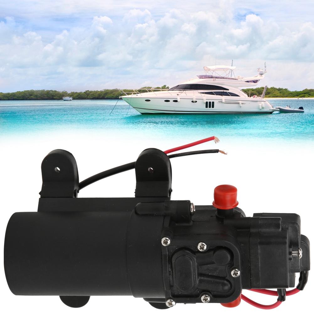 12V Вода Яхта Миниатюрный Поршневой Насос Повышения Давления Водяной Диафрагменный Прямоточный Насос