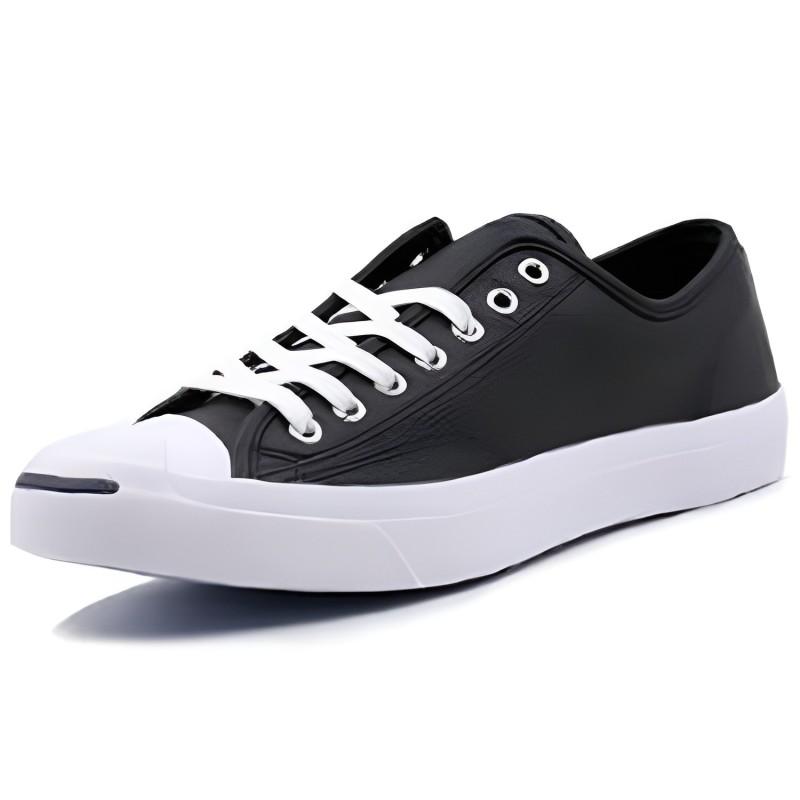 Converse Кеды Jack Purcell Темная Сангрия Нескользящие Легкие Низкие Унисекс Черные
