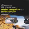 Solar Car TPMS with Digital Display and Real-Time Tire Pressure Alerts