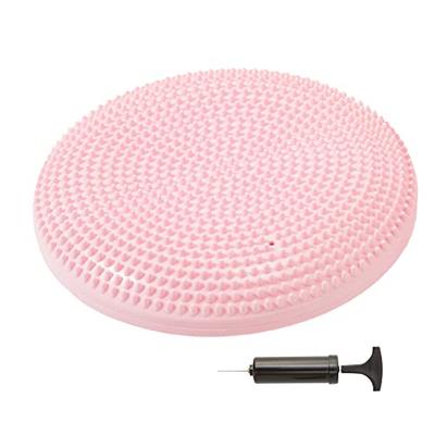 [Эксклюзивно для Amazon.co.jp] Балансировочный диск Primasole (Вишнево-розовый), 1 диск, В комплекте воздушный насос, Диаметр 33 см, Грузоподъемность 250 кг, Подушка для тренировки core