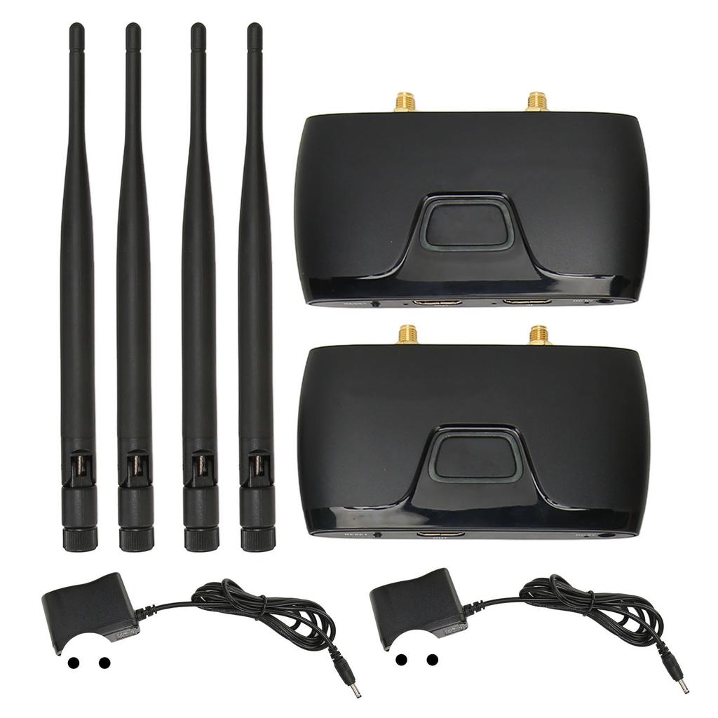 Беспроводной HD мультимедийный интерфейсный удлинитель FHD 656 футов с двойной антенной 2.4G 5G AV-передатчик-приемник