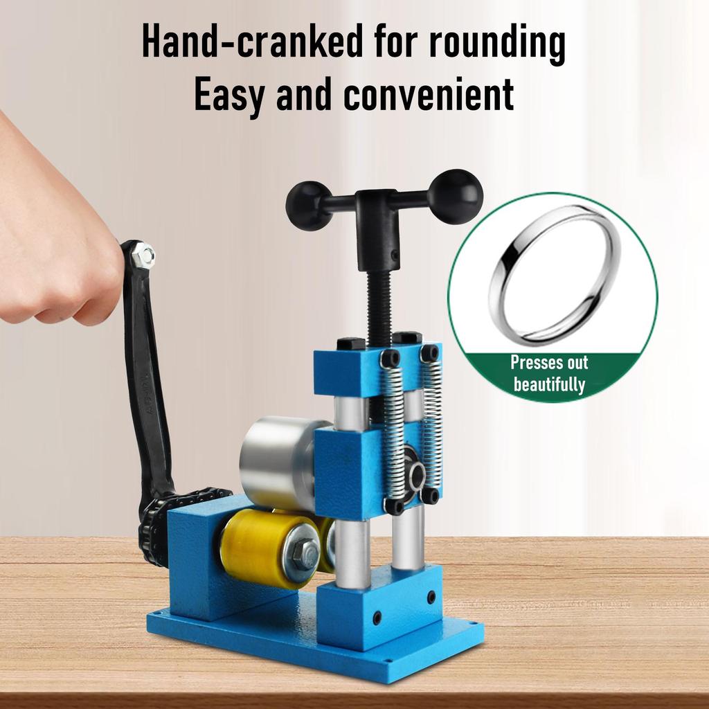 Браслет Давление Круглое Кольцо Нержавеющая Сталь Рулон Круглый Машина Гибочный Станок Ювелирные Изделия Кольцо Бендер Инструменты