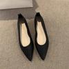 Fashion Women's Shoes 2025 Brand Shallow Women's Flats Fashion Solid Daily Flats Women Sexy Pointed Toe Flat Low Heels Zapatos Mujer