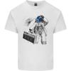 Space Ghetto Blaster Astronaut Music Unisexs Light Cotton TShirt