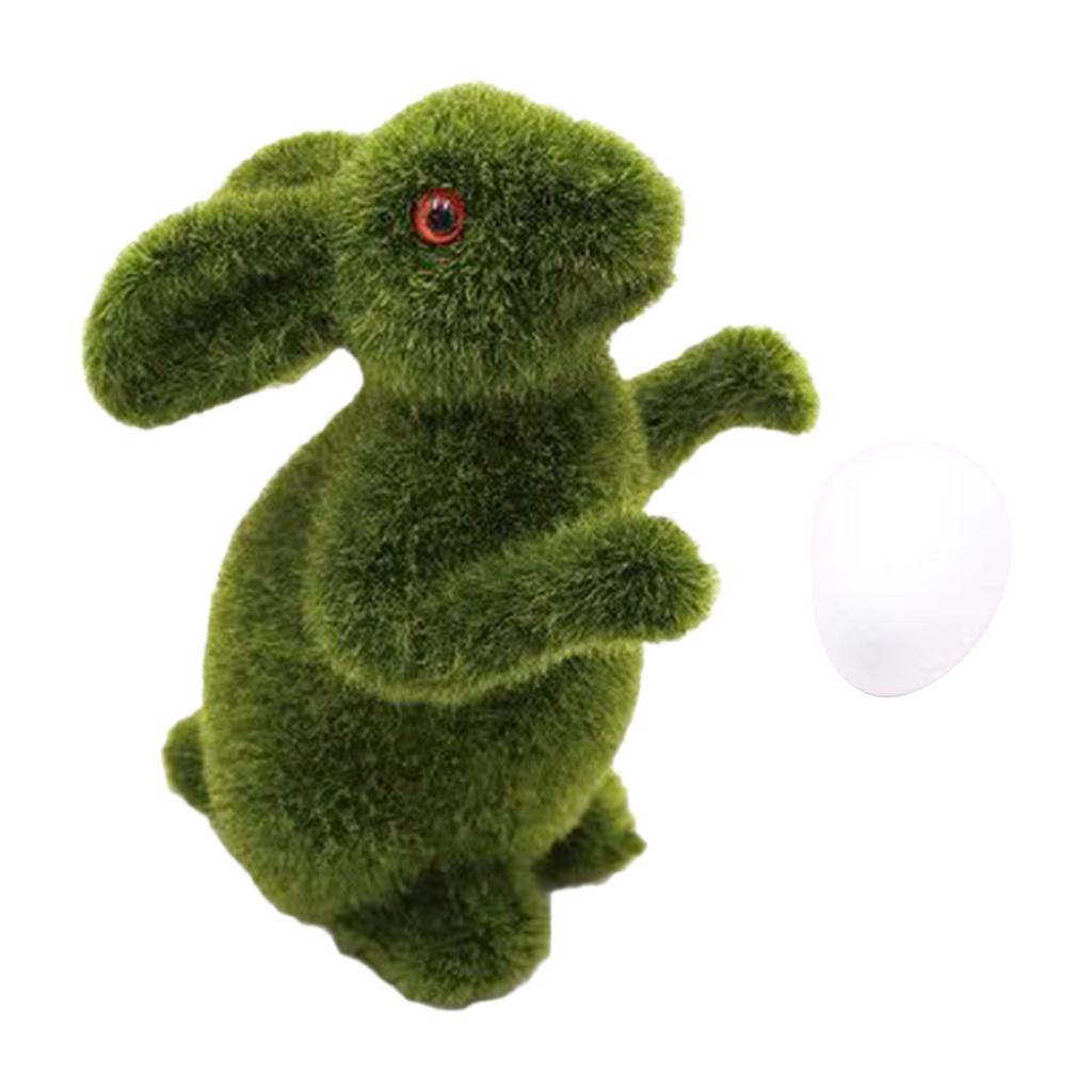 Пасхальный искусственный мох кролик украшение стайка стоящая статуя кролика скульптура для сада газон двор декор