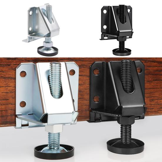 Ножки для выравнивания мебели, грузоподъемность 330 фунтов, регулировка высоты, нескользящая конструкция, комплект ножек для выравнивания мебели