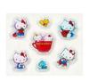 Sanrio Hello Kitty Puni Shaka Наклейка ( красный ) Новые персонажи Sanrio из Японии