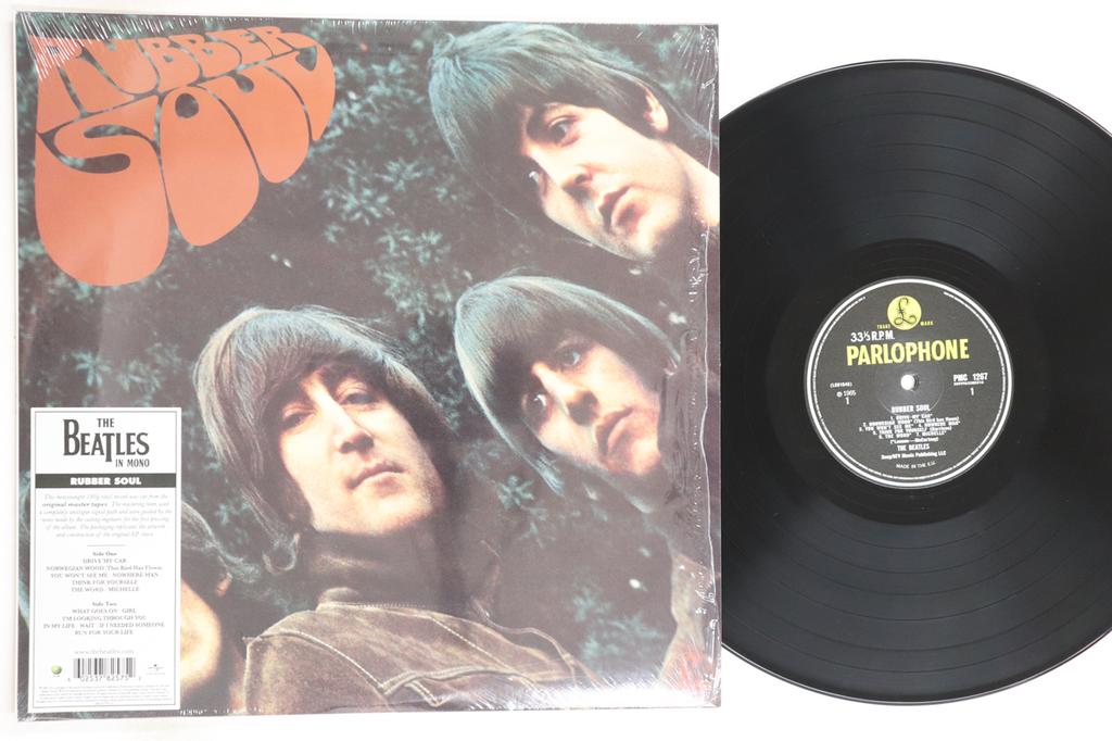 LP Record BEATLES - Rubber Soul (180g) PMC1267 PARLOPHONE 2014 Non Japan Rock Used