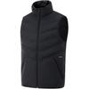 Li Ning Hot Pot Down Jacket Series Water-Resistant Casual Versatile Cold-Resistant Comfortable Solid Color Stand Collar Down Vest Winter AMRU041-1