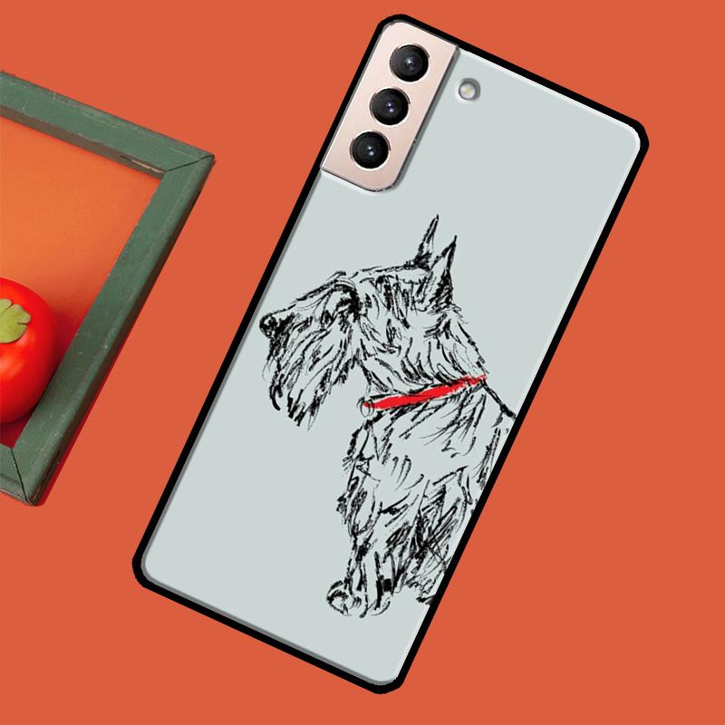 Чехол для телефона Westie Scottie Шотландский терьер Для Samsung Galaxy S23 S20 FE S21 Ultra Note 10 S9 S10 Plus Note 20 S22 Ultra Чехол