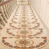 Nordic Stair Tread Carpet Non Slip Wooden Stair Mats Adhesive Free Self Adhesive Home Corner Stair Carpet Two Piece Set