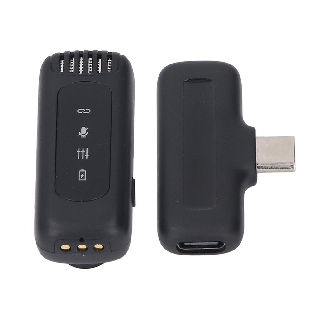 Беспроводная петличная микрофонная система USB C шумоподавление беспроводной микро конденсаторный микрофон 65 футов