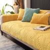Мягкий бархатный стеганый диван-полотенце Nordic, утолщенный короткий плюшевый секционный диван-чехол, нескользящие чехлы для дивана для гостиной