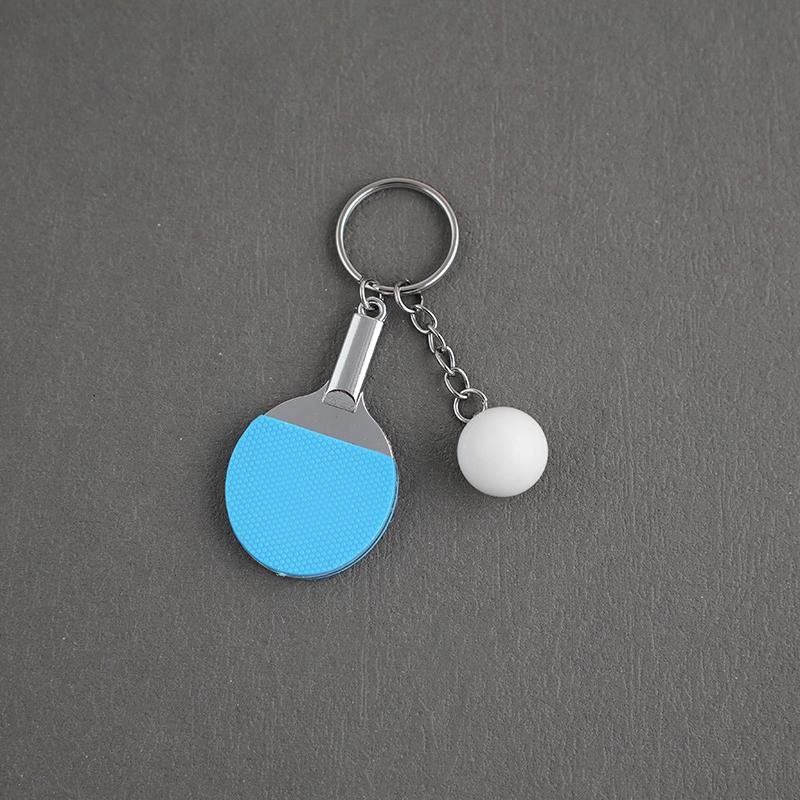 Брелок для настольного тенниса Мини-брелки для пинг-понга Брелок для настольного тенниса Сумка-брелок Подвеска Украшение Сувенир Подарок
