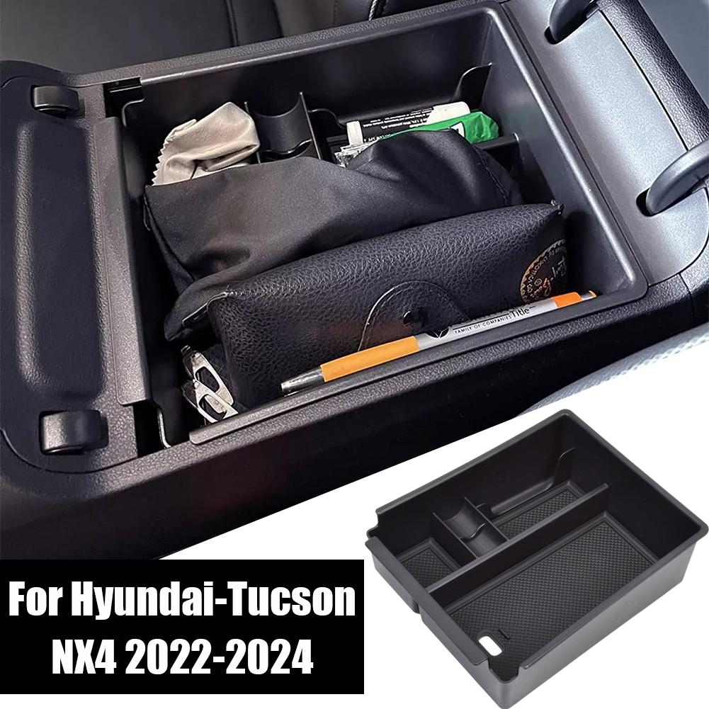 Подлокотник для автомобиля Hyundai Tucson NX4 2025 2025 2025 2025 Центральная консоль Укладка Уборка Держатель для хранения V8E9
