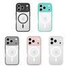 For IPhone 17 Mobile Phone Case Transparent Magnetic Suction for IPhone 16e Anti-fall Upgraded Lens Precision Hole 15promax Protective Case