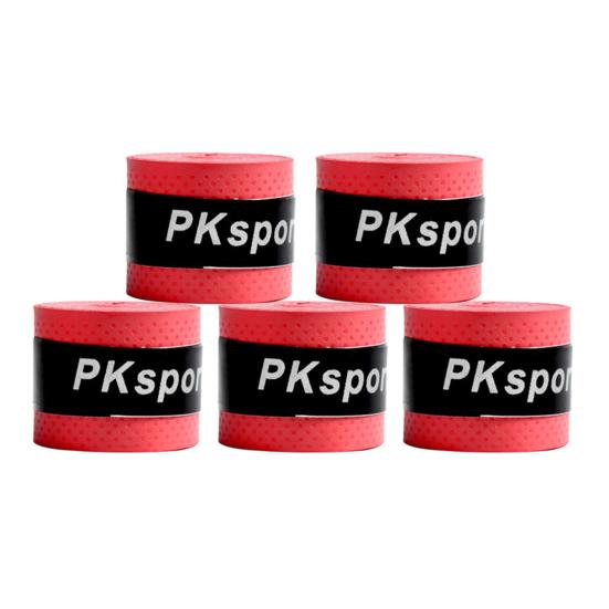5 шт. Лента для обмотки ручки бадминтонной ракетки Противоскользящая Впитывающая пот Ударопрочная Дышащая Эластичная Обмотка для рукоятки удочки/теннисной ракетки/падла