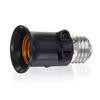 Indoor Outdoor Light Bulb Socket Living Room E27 Base PBT AC 100-240V Lightbulb Holder Home Office Hotel Garage