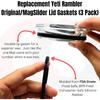 Captain O-Ring – Replacement Lid Seal Gaskets for Yeti Stainless Steel ulated Tumbler Mugs (3 Pack) [20 oz Lid Size]