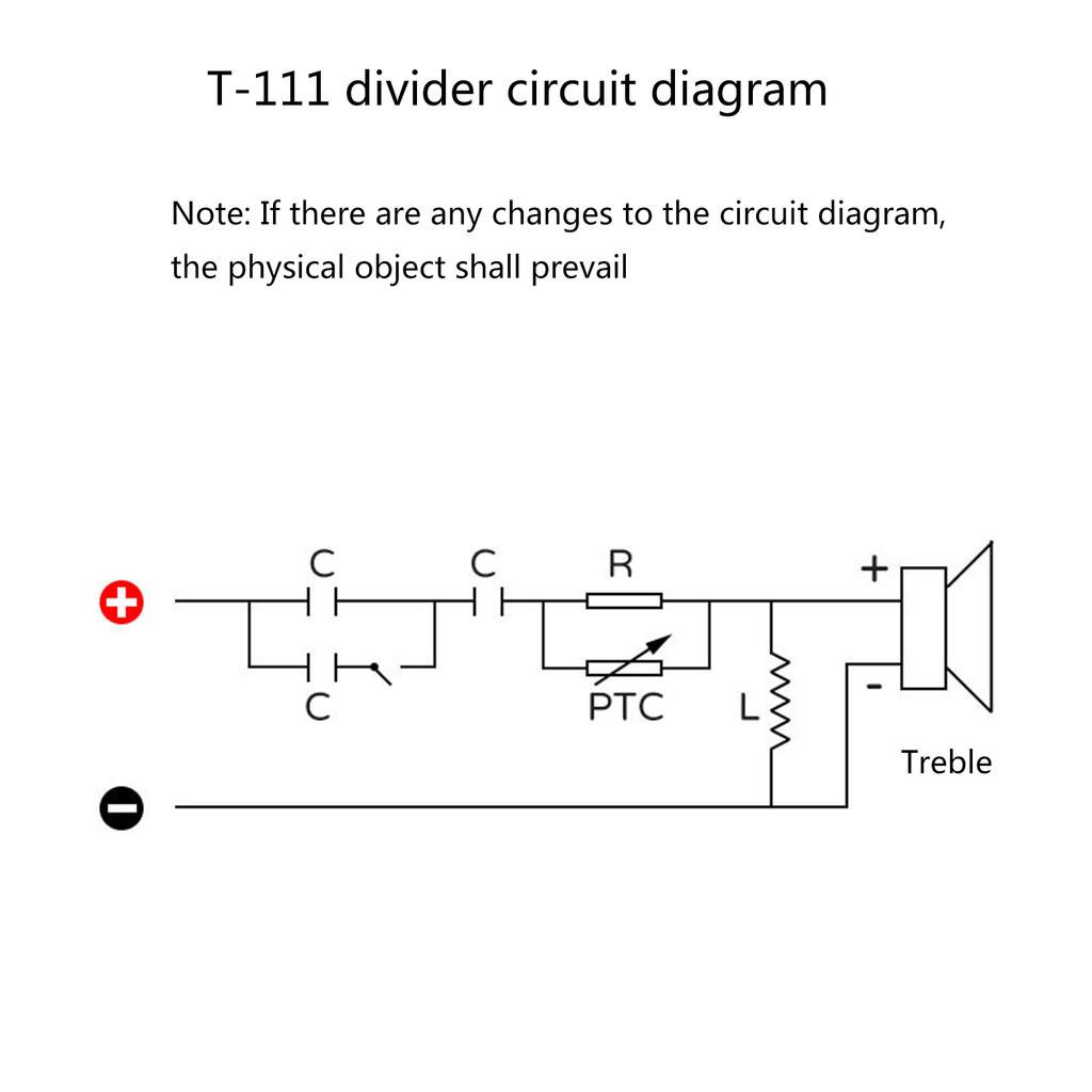 150W Hifi Filter Circuit Board Stage Stereo Speaker Crossover for Tweeter Filters Treble Frequency Dividers 2200Hz