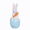 Cute Bunny Easter Rabbit  Figurines Nordic Style Sweater Rabbit Ornament Easter Eggs Ornament  Home