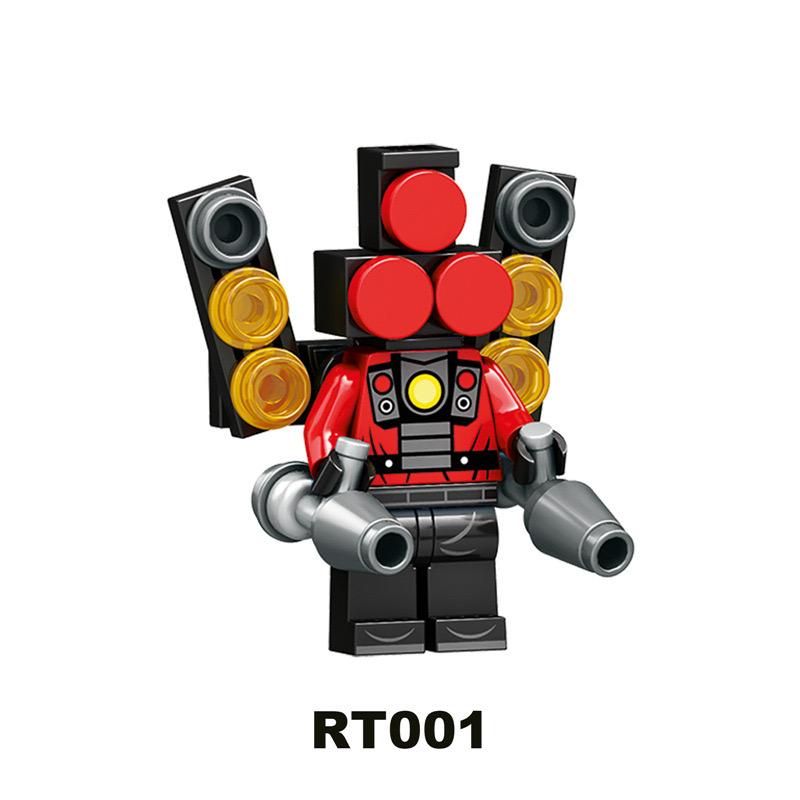 Скибиди Туалет Аниме Мультяшные Кубики Спикермен Телевизормен Оператор Экшн MOC Туалетмен против Монитора Конструктор Аудио