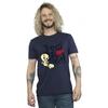 Looney Tunes Мужская футболка Tweety Love Heart